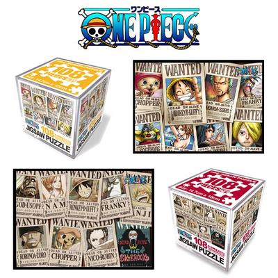 One Piece Jigsaw Puzzle 108 Piece Mini CUBE Wanted