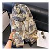 Cartoon Cat Imitation Cashmere Women's French Lazy Style Scarf New Winter Scarf Shawl