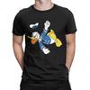 Angry Donald Duck T Shirts Men Cotton Fashion for Male T-Shirts Crew Neck Tee Shirt Short Sleeve Top Plus Size Round Neck