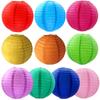 GLOBAL BOX Бумажные фонарики Украшения Праздничные украшения Летний фестиваль Событие Вечеринка Набор из 10 шт. (15см)