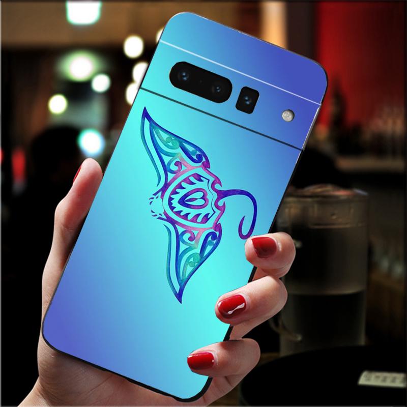 Phone Case For Google Pixel 10 9 Pro XL 9A 8 7 6 Pro Pixel 8A 7A 6A Pixel 8 7 6 5 Ocean Animal Manta Rayjpg