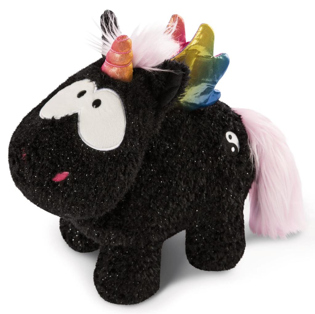 NICI Unicorn Rainbow Inn Plush Black Toy, 32cm, Germany, 3047378,