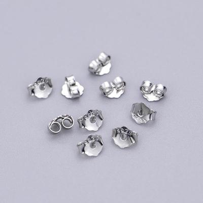 Серьги-гвоздики и застежки из стерлингового серебра S925 - Изысканные серебряные серьги и аксессуары-крючки