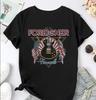 Футболка в стиле 90-х группы Foreigner Футболка группы Foreigner Рок-музыка