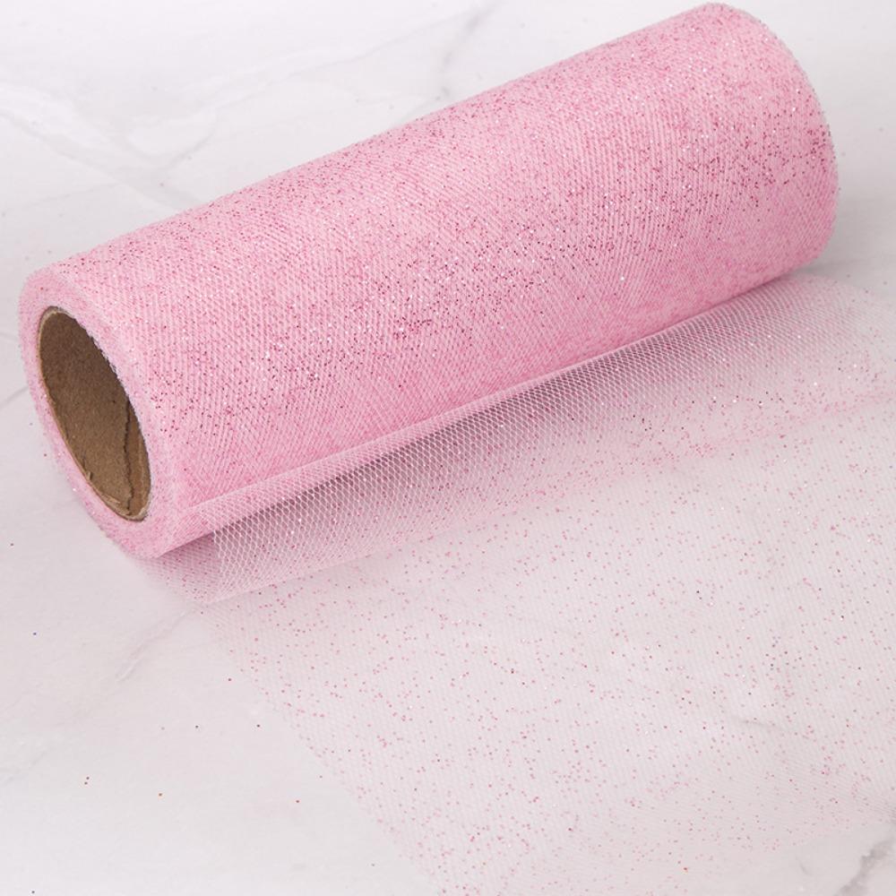 Блестящая марля с пайетками Сетчатая ткань DIY Ткань-сетка с пайетками Новые рулоны тюля Детский душ