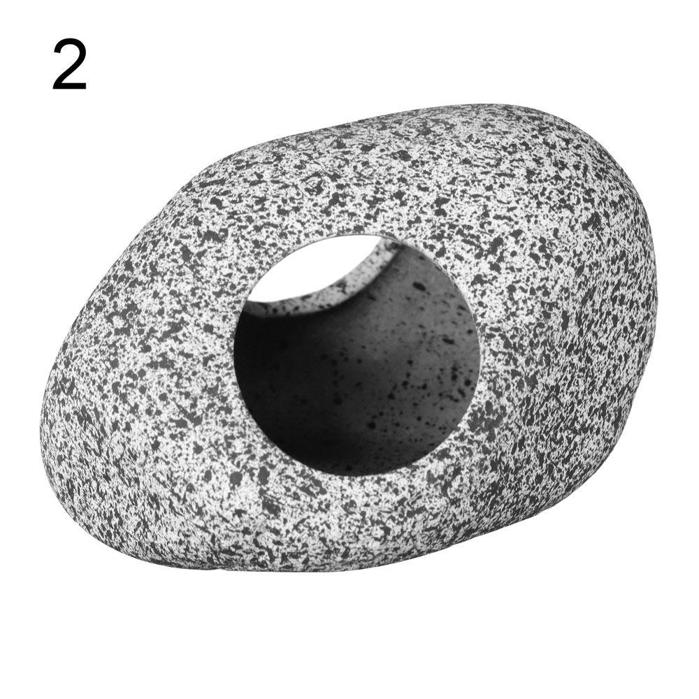 Breeding Betta Shrimp Cichlid Fish Tank Hiding Cave Stones Aquarium Cave Decorations Hidden Cavern