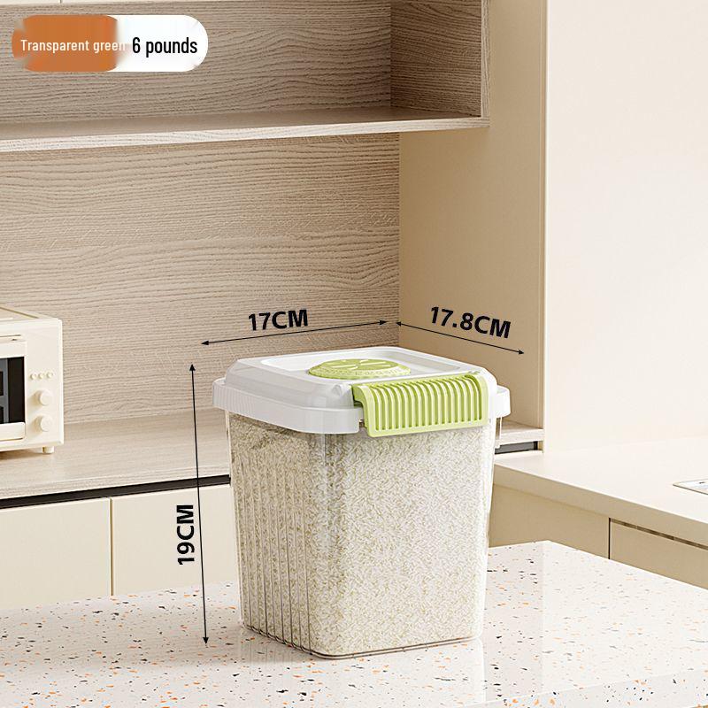 Герметичный контейнер для хранения риса и зерна, защищенный от насекомых