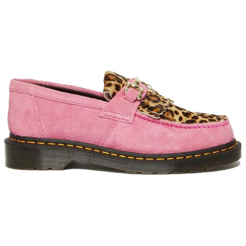 Dr. Martens Замшевые Модные Удобные Лоферы Унисекс Лоферы Розовые 31508099