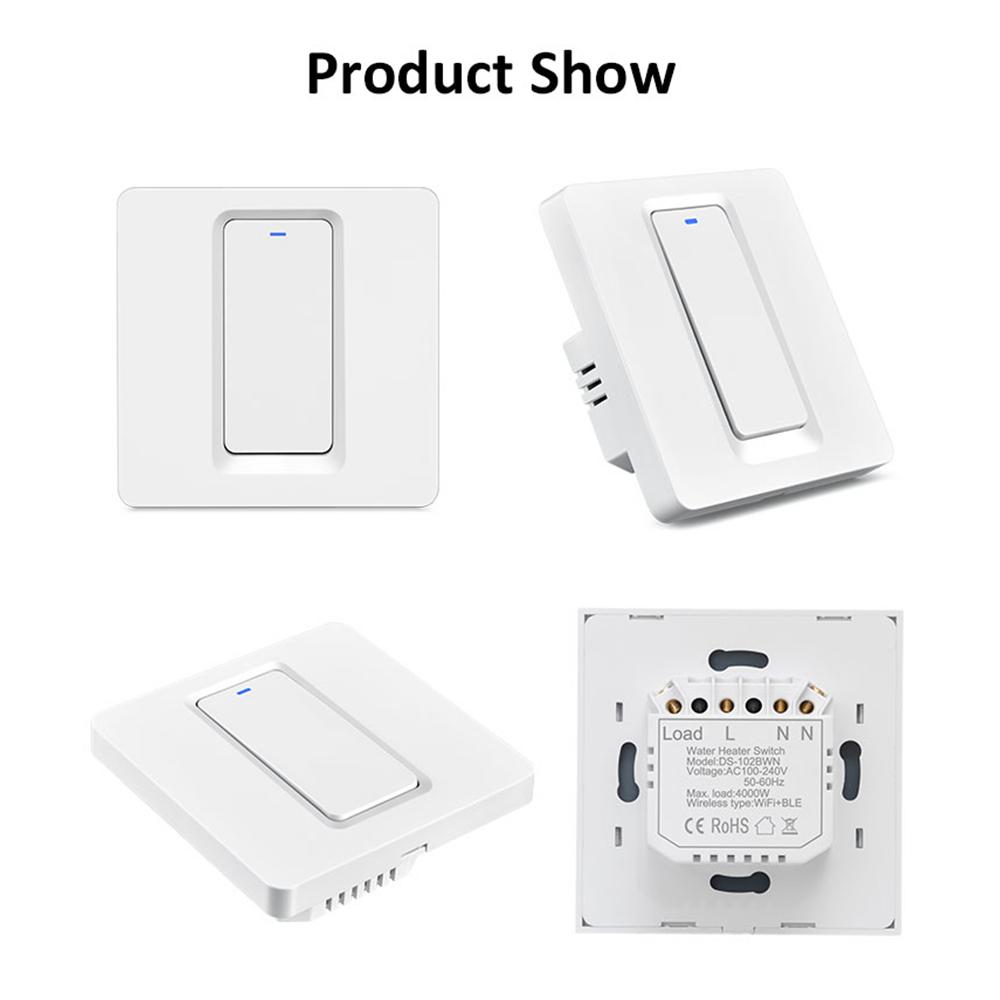 ELEGAN 20A/40A Умный Wifi выключатель водонагревателя Tuya, кондиционера, умная жизнь, дистанционное управление голосом, таймер для Alexa Google Home