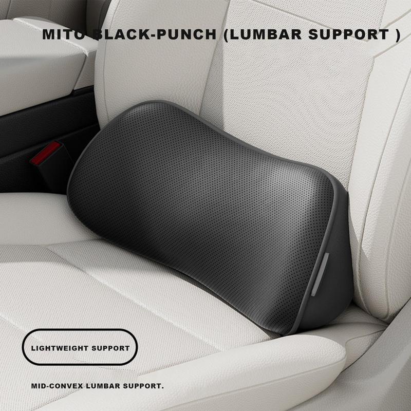 Car Seat Pillow Car Lumbar Support Pillow Waist Protection Cushion Breathable Ergonomic Back Pillow for Chair Chair Back Support
