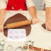 Силиконовая форма для выпечки DIY Форма для печенья Креативные формы для конфет Безопасные Термостойкие Пресс для печенья Кухонные принадлежности