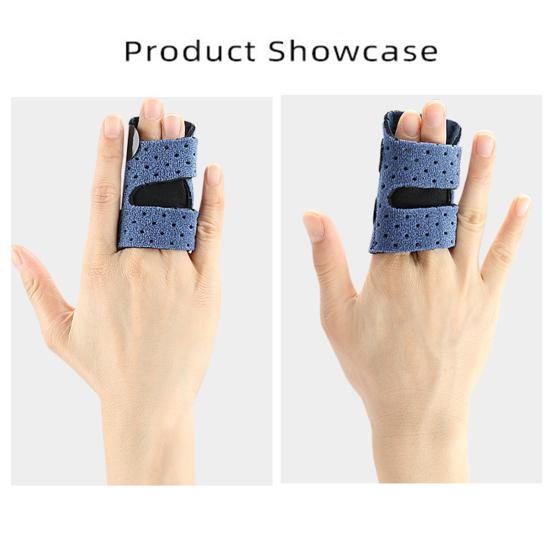 Шина для пальцев Дышащая шина для пальцев с регулируемым ремешком Универсальная шина для снятия боли в суставах