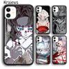 Krajews Rui Kimetsu no Yaiba Аниме Чехол для телефона для iPhone 14 5 SE 6s 7 8 plus X XR XS 11 12 13 pro max Samsung S21 S22ultra