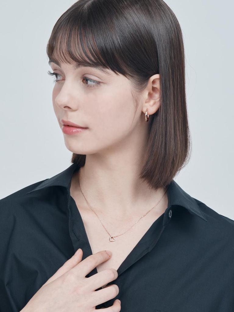 Ella Petite Heart Q Necklace ELBRNN215