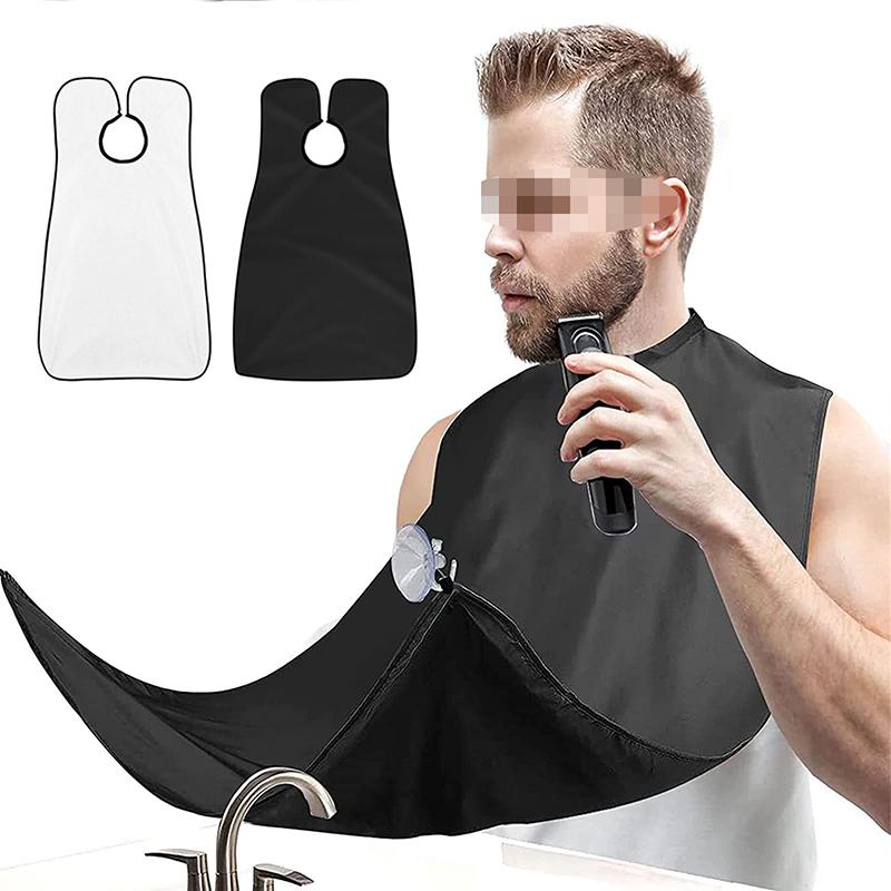 Фартук для бритья для мужчин, фартук для бритья бороды, нагрудник для лица, бритвенные волосы, взрослые нагрудники, чистка бритвы, парикмахерский подарок, чистый фартук