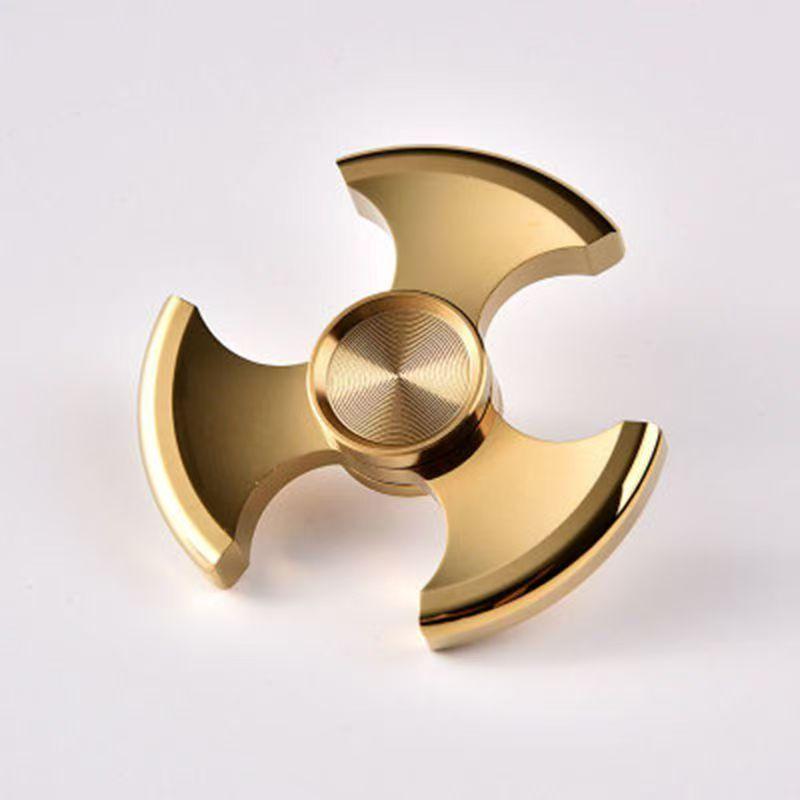 Нержавеющая сталь Fidget Spinner Игрушки для снятия СДВГ Тревоги Стресса EDC Крутые Гаджеты Взрослые и Дети Высокое Качество Изысканные Подарки