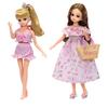 TAKARA TOMY Платье купальник курортный цельный комплект игрушек возраст Licca-chan LW-16 и Dress-up 3+