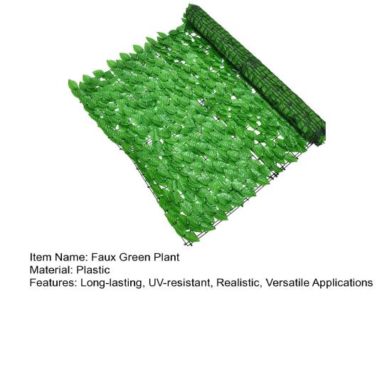 Искусственная живая изгородь листья искусственный плющ трава стена фон УФ-стойкий искусственный