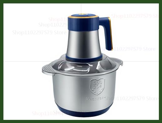 Электрическая мясорубка из нержавеющей стали 304, измельчитель для овощей, фруктов, перца, чеснока, мясорубка, блендер для детского питания