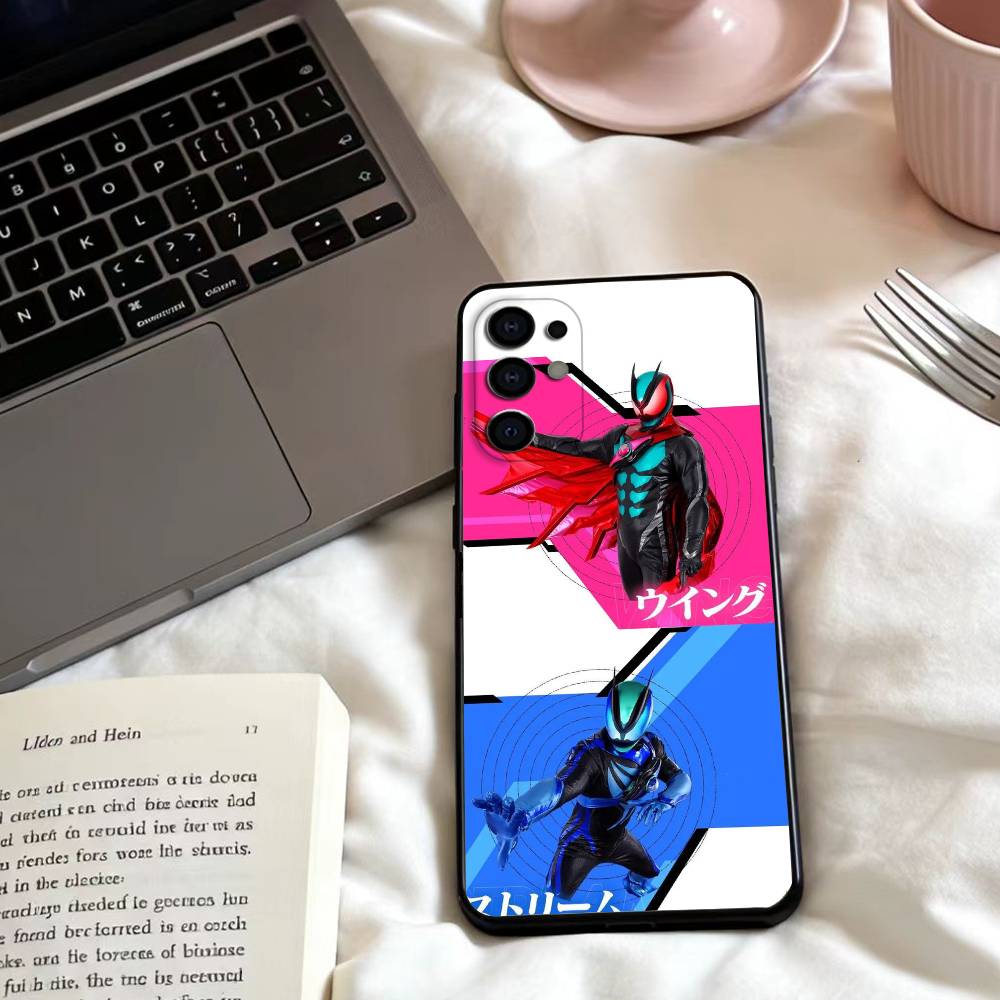 Anime K-Kamen R-Rider ZeztzS Phone Case For Samsung S25,24,23,22,30,21,10,9,Ultra,Plus,Lite,FE,4,5 G Soft Black Case