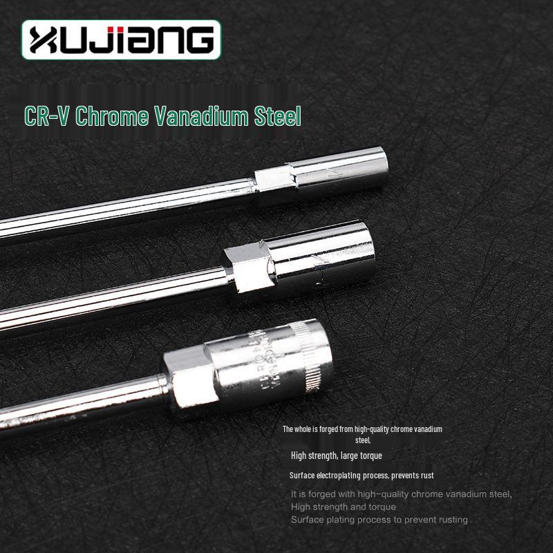 Удлиненный шестигранный торцевой ключ с Т-образной рукояткой (6-19mm)