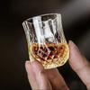 50ml Whiskey Glass Cup Scotch Whisky Bourbon Cocktails Vintage Diamond Pattern Cup Bar Party RUM Small Capacity Whiskey Glasses