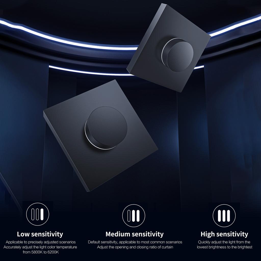 Умный диммер Aqara H1, беспроводной поворотный переключатель, Zigbee 3,0, пульт дистанционного управления для умного дома, лампочка