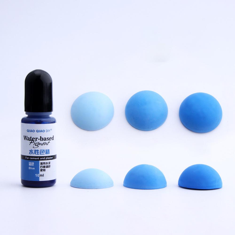 10ml Gypsum Cement Coloring Planter Pigment Gypsum Powder Color Concentrate Concrete Cement Plaster Mold Decoration Handmade