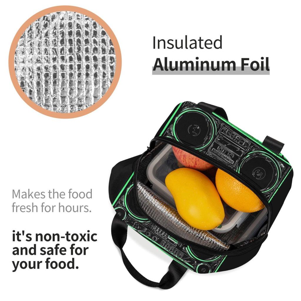 Emmure Speaker Of The Dead Insulated Lunch Bag for Kids School Cooler Thermal Food Box Tote Leakproof Lunch Boxes Container