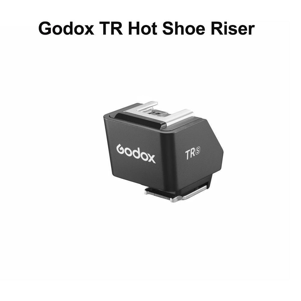 Godox TR Hot Shoe Riser for IT30Pro IT20 IT22 IM20 IM30 Flash, Godox FS-R Foldable Hot Shoe Riser for IM20 IM30 IM22 IA32 Flash