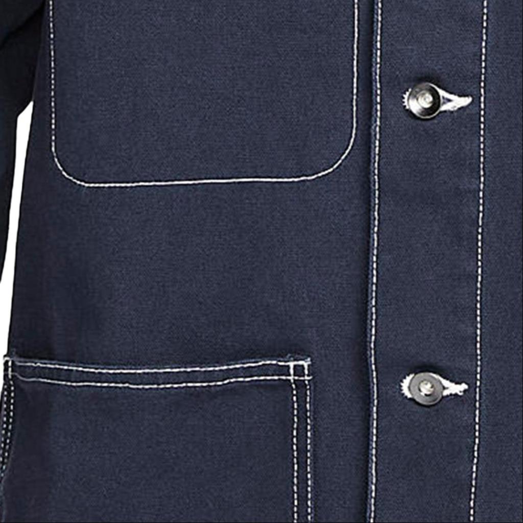 Nike Минималистичный брендовый маленький вышитый логотип удобная спортивная поло повседневная куртка мужские куртки темно-синие FN0357-451