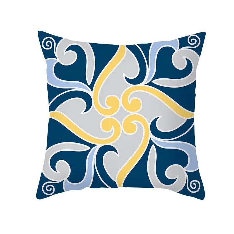 Офис Гостиная Дом Наволочка Простая Узорная Наволочка Украшения для Машины