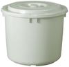 TONBO Shinki Gosei Tonbo Pickle Container with Press Model Diameter X Height Made In Japan Lid, Lid, 40, Gray, 45.5 38cm,