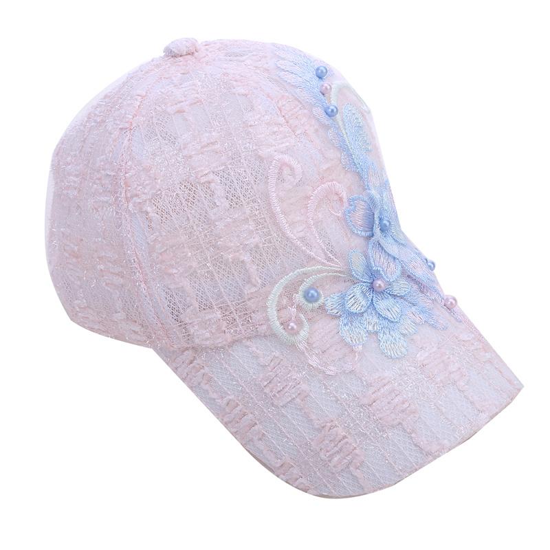 Летняя кружевная с цветами дышащая солнцезащитная кепка для спорта на открытом воздухе для женщин и мужчин, модная шляпа, регулируемая бейсбольная кепка