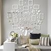 Wedding Couple Acrylic Family Photo Tree Wall Stickers for Living Room DIY Photo Frame Decal Art Tree Home Decorative 125x120cm