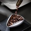 Coffee Bean Dosing Cup Weighing Bowl Stainless Steel Container Loose Tea Display Storage Dish