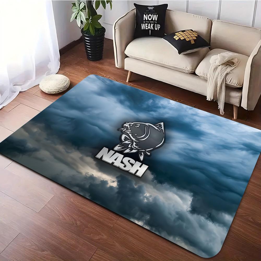 Ковер Nash Fishing Прикроватный коврик для пола Противоскользящий Прикроватные коврики для декора гостиной Коврик Подарок для друга