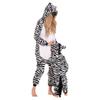 Piżama dla dzieci dziecięca kigurumi onesie kostium strój zebra 105-115 cm