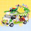 Art Box/Metal Tour Brain Development Mini Block Making - Fruit Truck Food Truck