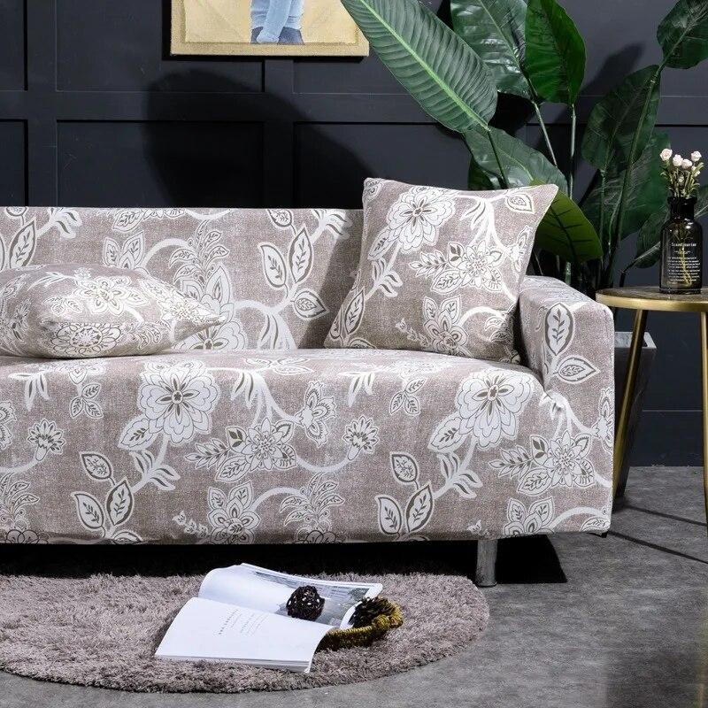 Эластичный чехол для дивана для гостиной, высокоэластичный универсальный секционный чехол для дивана, одноцветные чехлы для дивана, универсальные