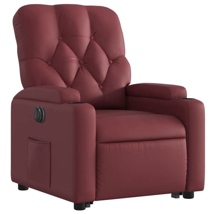 VidaXL Electric Recliner, Relaxation Chair with Adjustable Backrest and Footrest, Living Room Seat 3204790