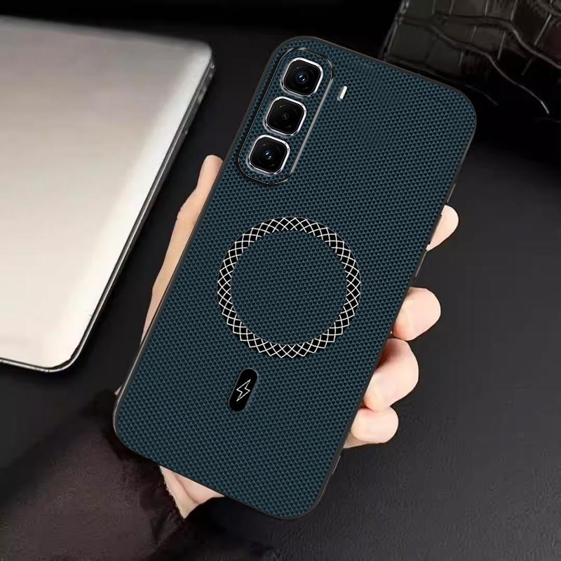Biruiqu Infinix Hot 50 4G Новый Ультратонкий Магнитный Кожаный Ударопоглощающий Защитный Чехол для Телефона