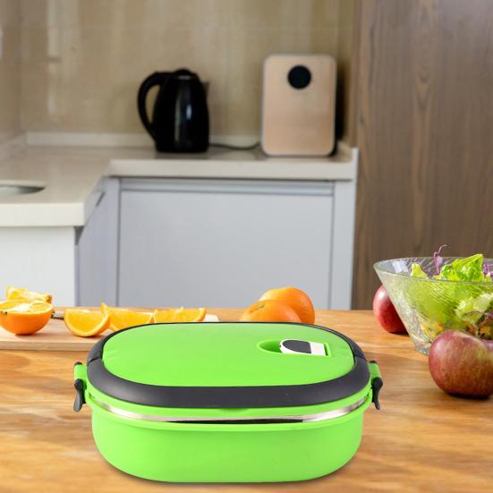 Изоляция из нержавеющей стали, термоконтейнер для ланча, портативный, легкоочищаемый контейнер для еды для пикника на открытом воздухе