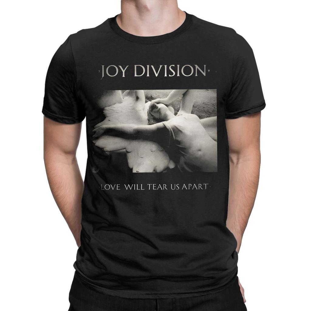 Футболки Joy Division в стиле ретро-постер-арт, 100% хлопок, забавные футболки с круглым вырезом, панк-рок, готика, футболка с коротким рукавом, одежда больших размеров