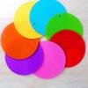 Round Insulation Silicone Mat Non-Slip Heat-Resistant Anti-Scalding Honeycomb Microwave Oven Mat Pot Holder Thicken Coasters