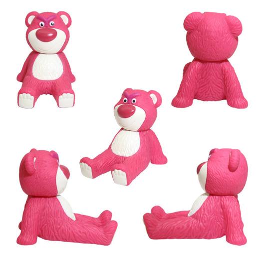 Очаровательный мультяшный медведь, держатель для телефона, розовый цвет, стабильная поддержка, подставка для мобильного телефона, украшение для рабочего стола, орнамент