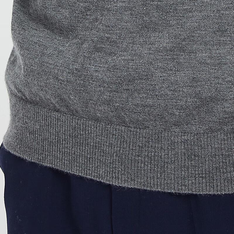 Мужской свитер Hengyuanxiang из чистого кашемира с воротником