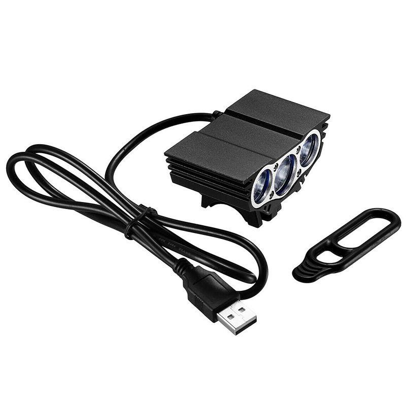 Usb Rechargeable Bicycle Headlight With Wide Working Voltage**