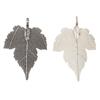 2 шт. Подвески в виде листьев, аксессуары для DIY ожерелья, серег, металлические подвески в виде листьев, аксессуары для изготовления ювелирных изделий для женщин, девушек