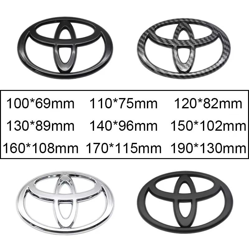 Для Toyota 2026 Новые колпаки на колеса Серия 3D логотипов автомобилей Передняя решетка радиатора Значок на капот Задний бампер Значок на багажник Для Toyota Cor